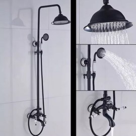 Toscana Black shower set